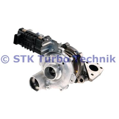 Турбина Garrett GTB1752VK Mercedes 4,00 OM629DE40LA 314/320 л.с. (Левая)