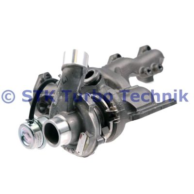 Турбина Garrett GT1544MSZ Ford Fiesta (V) 1,80 Duratorq 75 л.с.